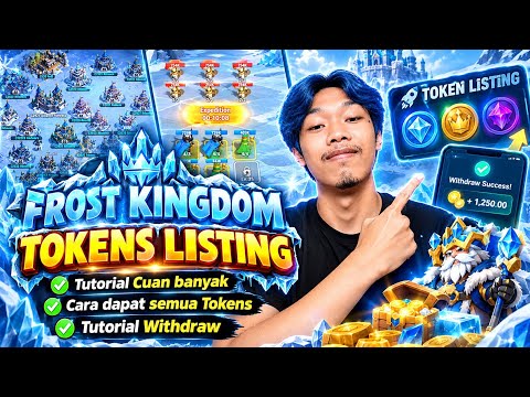 Baru Rilis Game Penghasil Crypto - Cara Cuan Banyak Di Frost Kingdom & Seluruh Cara Dapat Tokens