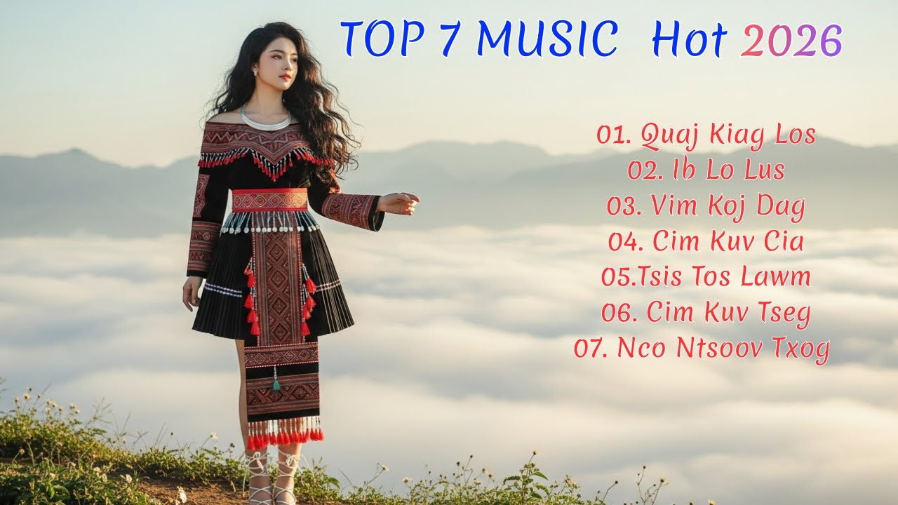 TOP 7 Hmong Love Songs 2026 – Quaj Kiag Mog, Cim Ntsoov Cia