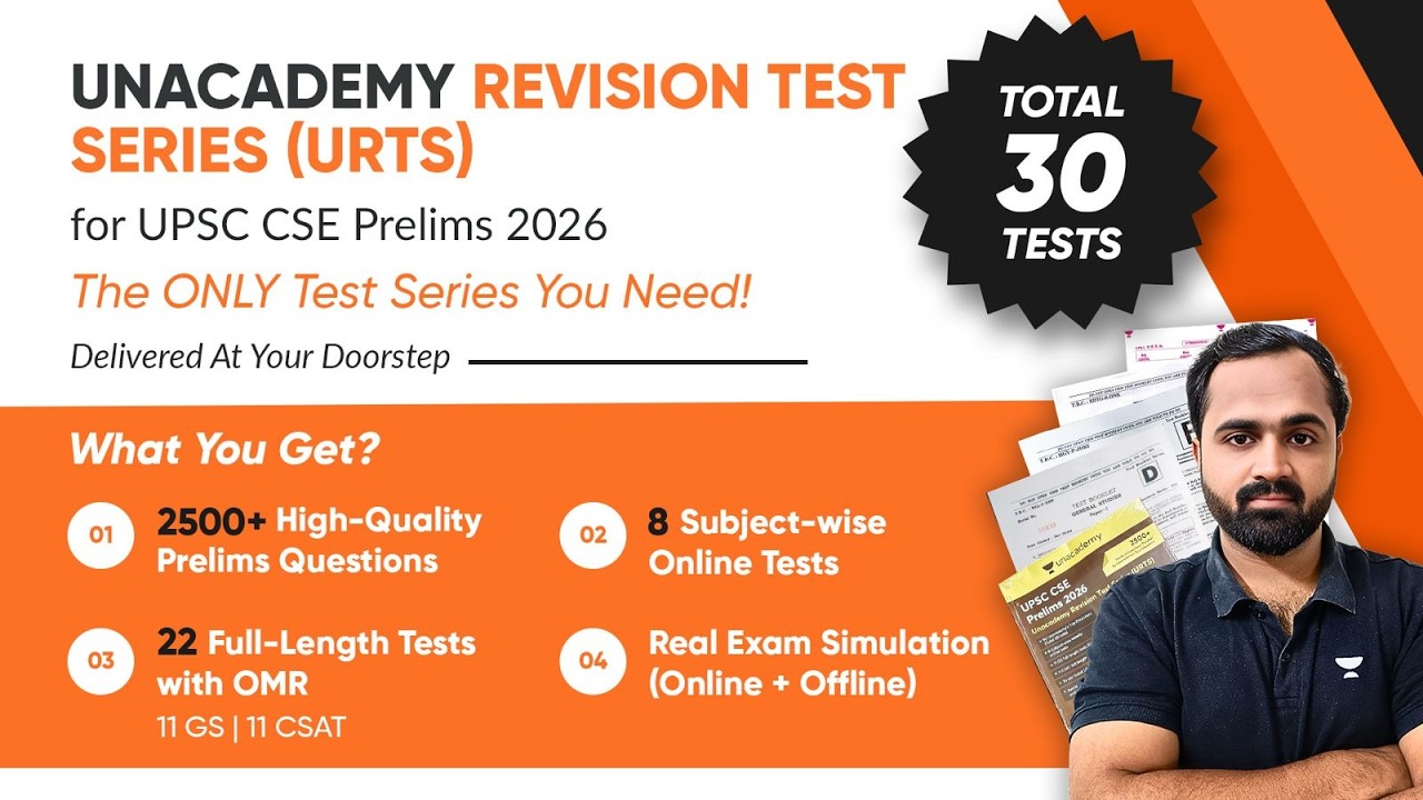 Crack UPSC CSE 2026 with URTS: Best Test Series for UPSC Prelims 2026 ...