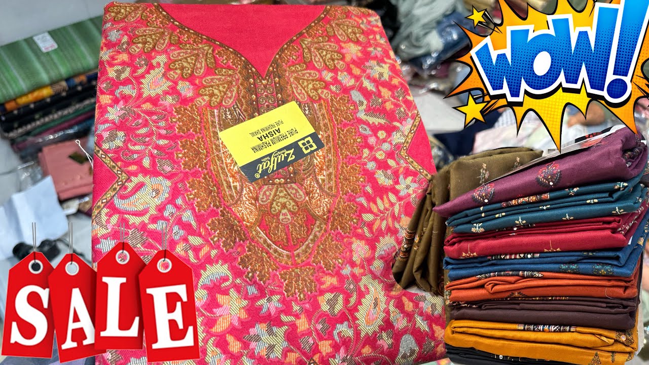 Winter के लिए Designer Suits की Latest Variety Arav Cloth house