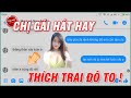 Lái Máy Bay | Tán Chị Gái Xinh Đẹp Hát Hay Lại Thích Trai Đô To | TAD HAY