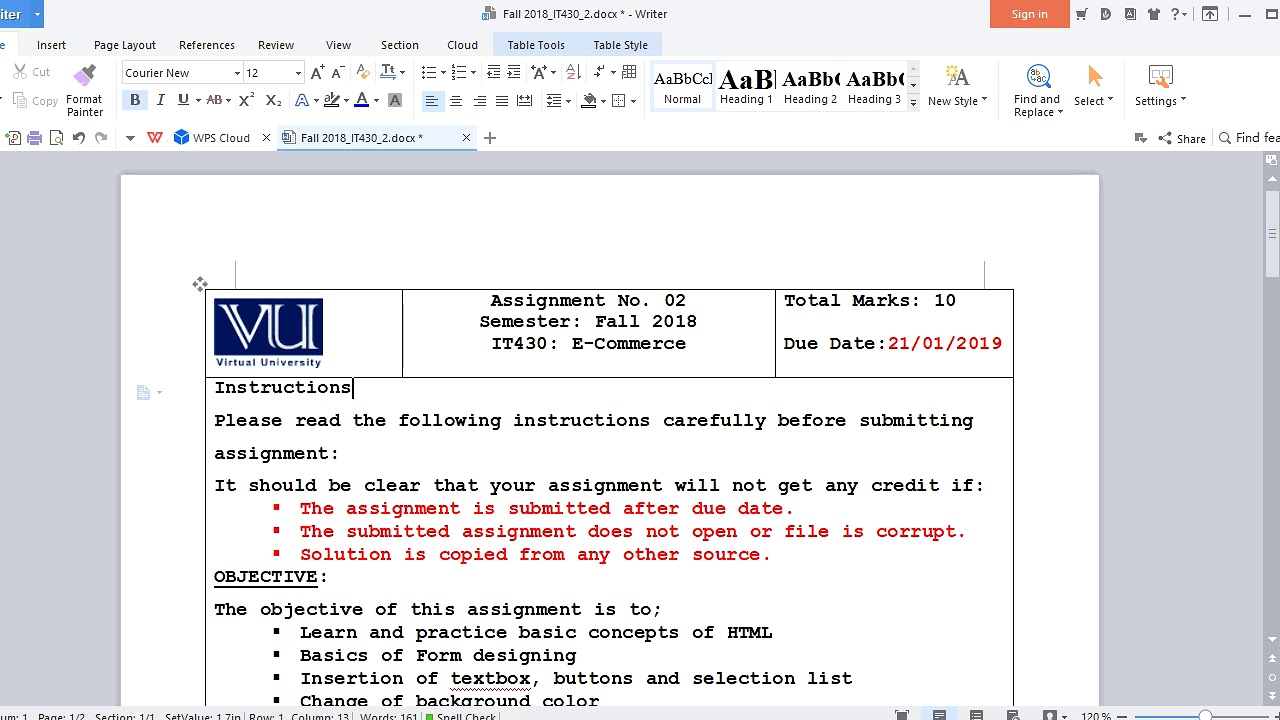 it430 assignment 2 solution 2019