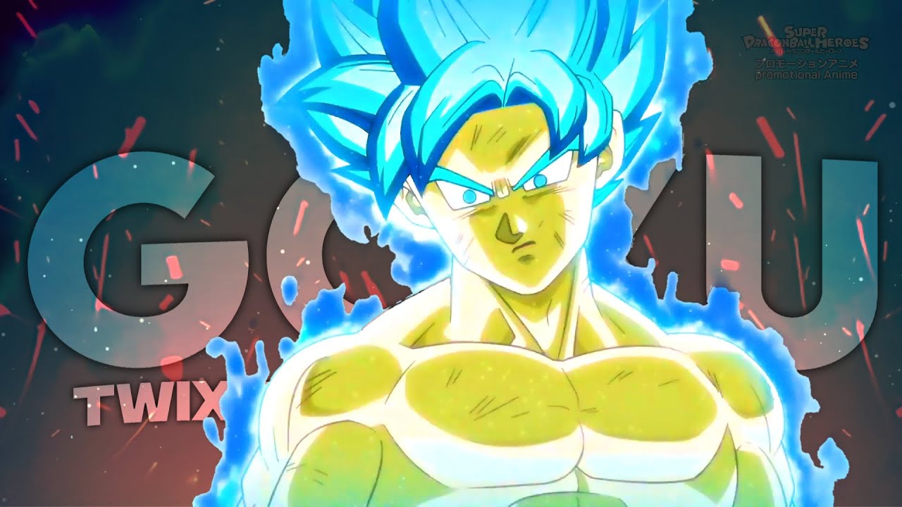 Goku Universal Blue GIF