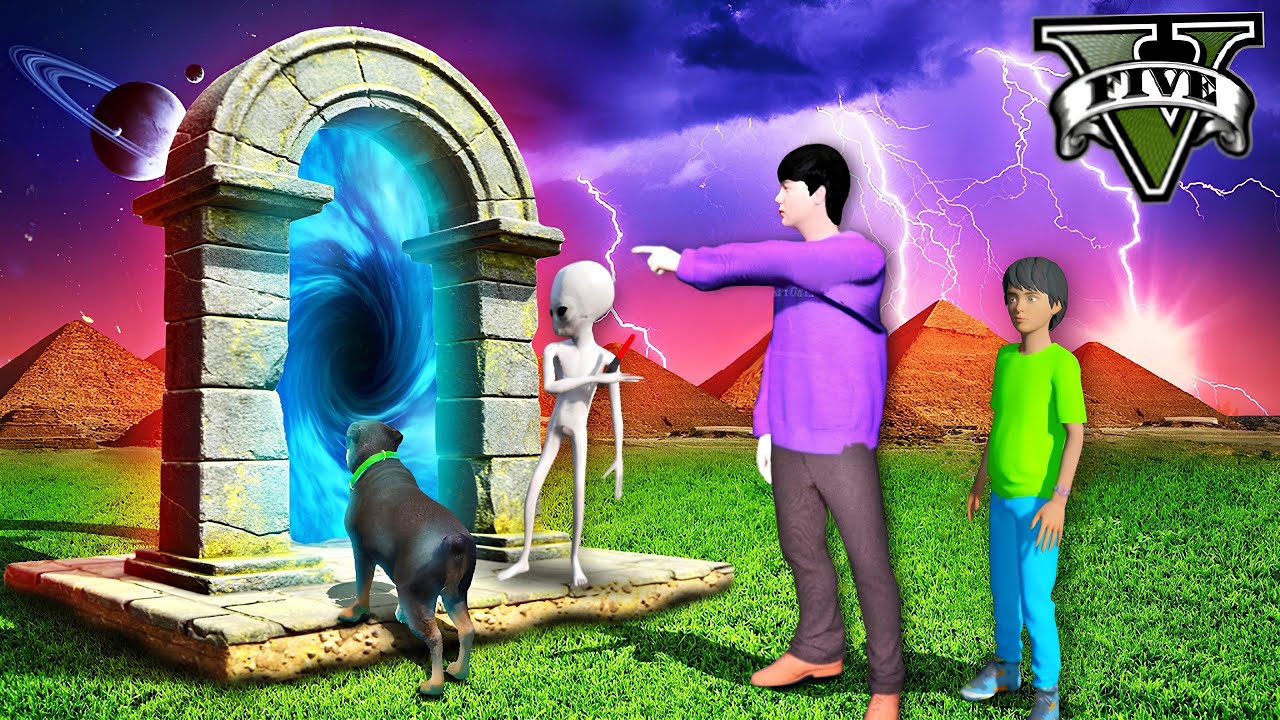 တခြားကမ္ဘာကိုသွားတဲ့ Portal ကြီးကို တီထွင်ခဲ့ကြတယ် (Ep-9) | Multiverse Portal in GTAV |SMART On Live