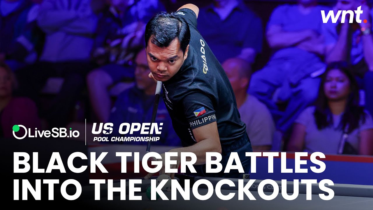 World Champion Carlo Biado into the last 64! | 2025 US Open Pool Championship