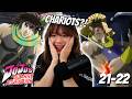JoJo vs Wamuu! 🔥 JoJo's Bizarre Adventure Episode 21-22 REACTION