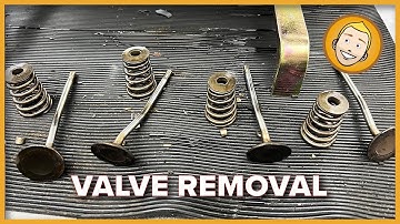 Removing Valves on a Porsche Boxster 986, some are BENT!  (BBB Part 18)