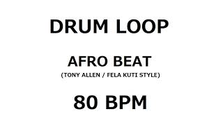 Drum Loop - Afro Beat - 80Bpm Resimi