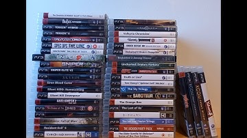 My complete PS3 collection (250+ games!): PART 3
