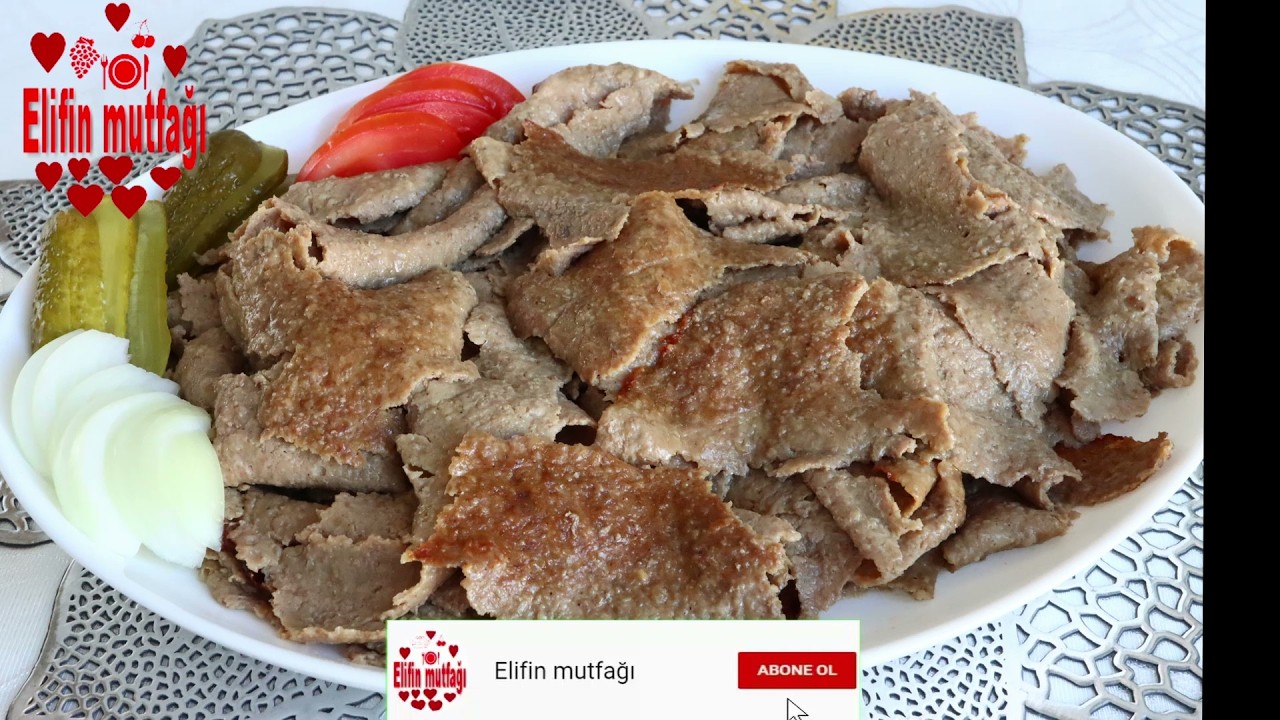 Bu Tarifi Denemeden Dışarıdan Döner Yemeyin !! Ev Yapımı Yaprak Döner Tarifi
