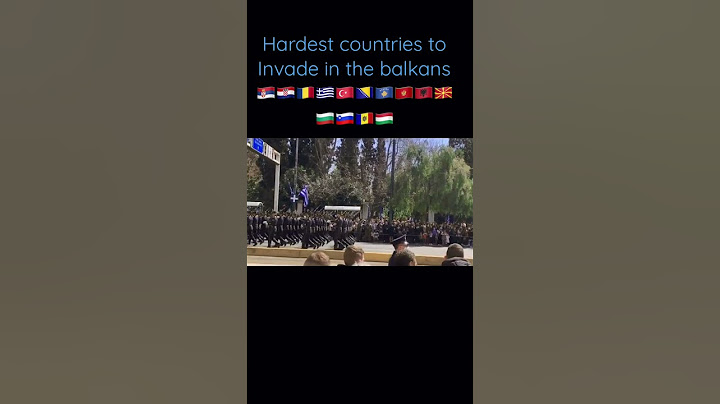 Hardest countries to Invade in the balkans