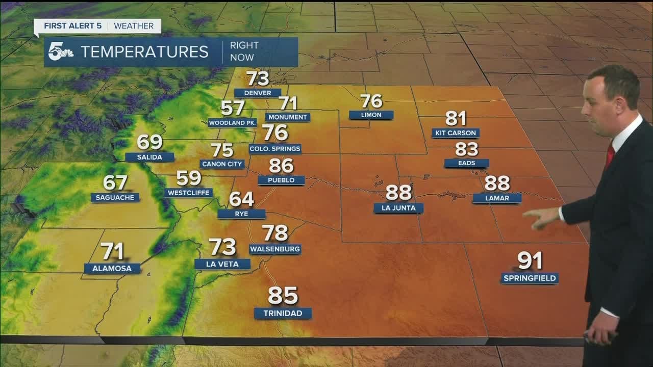 Cooler today with pockets of high fire danger - YouTube