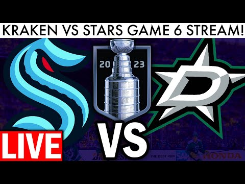 🔴 STREAM: KRAKEN VS STARS GAME 6 LIVE! (R2 NHL Playoffs / 2023 Stanley Cup Stream Free/News Today)