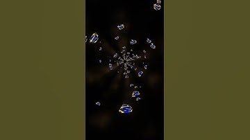 Yellow Blue Bokeh - VJ LOOP NEON - Tunnel Abstract Background Video 4k Simple Light 4k Screensaver