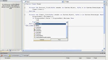 Progressbar Visual basic express