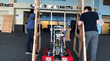 Lake Monsters 2635 Infinite Recharge 2020 robot