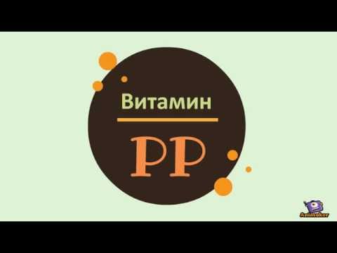 Коротко о витамине PP. Где содержится. Недостаток.