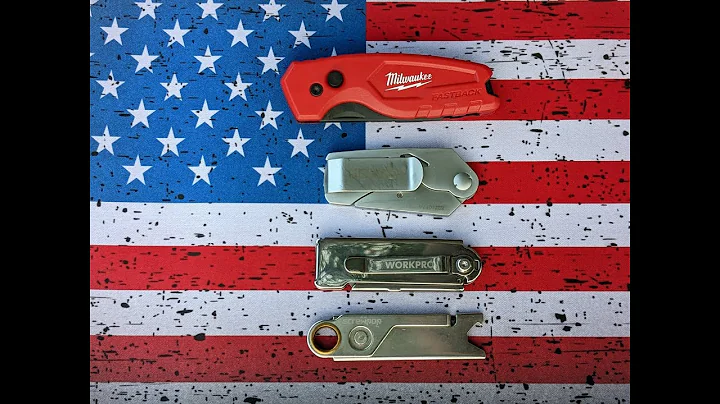 Best EDC Utility Knife? Milwaukee Fastback, Gerber, WorkPro, or ScrewPop?