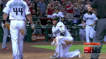 MIA@ARI: Lamb lines a two-run double to right