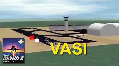 Flight Simulator 98 || Training || Using the VASI