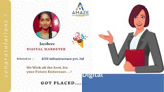 Digital Marketing Course with 100% Placement -  Amaze Institute News