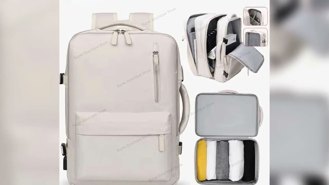 A must-have product! Easyjet Backpack 45x35x20 Cabin Luggage Backpack for Airplane Large Capacity