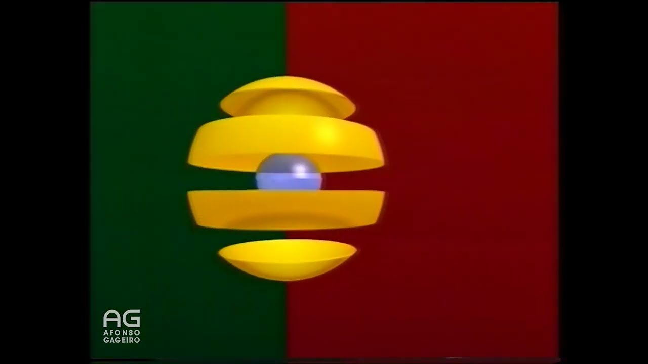 Fim de emissão RTP Canal 1 - 06/10/1990