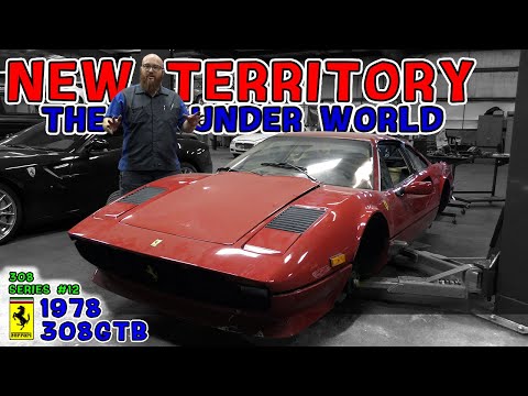 Engine's running! Finally the CAR WIZARD can address the burned up Clutch in the '78 Ferrari 308GTB