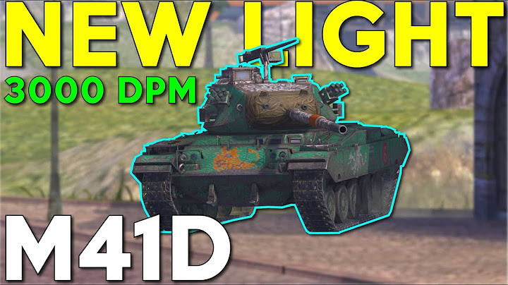 WOTB | NEW M41D LIGHT WITH 3,000 DPM!