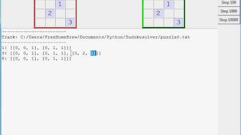 Sudoku Solver using backtracking (alt)