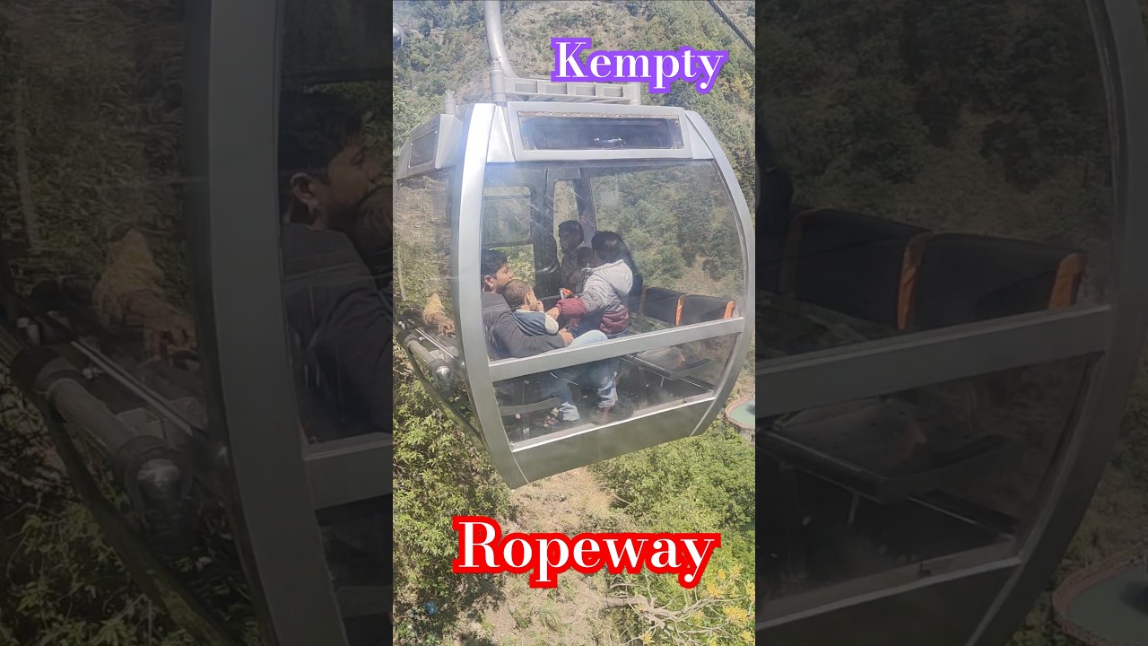 Flying Over Kempty Waterfall! | Ropeway Adventure in Mussoorie 