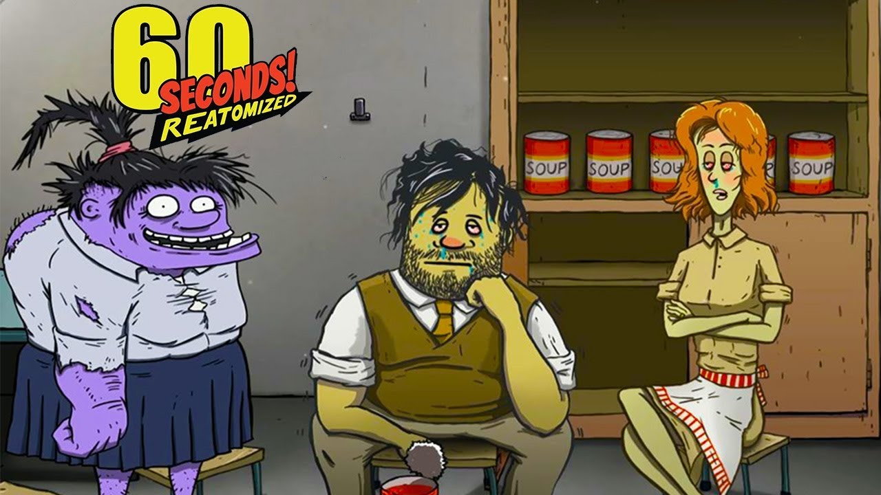 NUNCA DEJES ENTRAR A LAS CUCARACHAS... ¿O SÍ? - 60 Seconds! Reatomized (Survival Game)