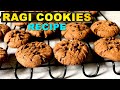 Ragi Cookies | How to Make Crispy Egg less रागी / Nachni Choco Cookies | Healthy Easy Snack Recipe