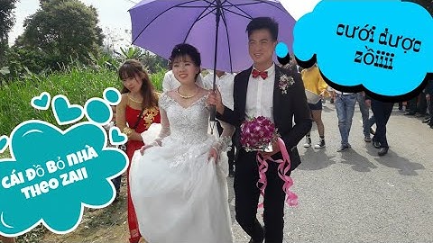 Đón dâu đi bộ   |  Đám cưới ở quê past 2