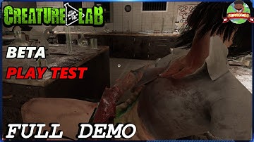 Creature Lab Play Test Gameplay // Full Demo // Walkthrough