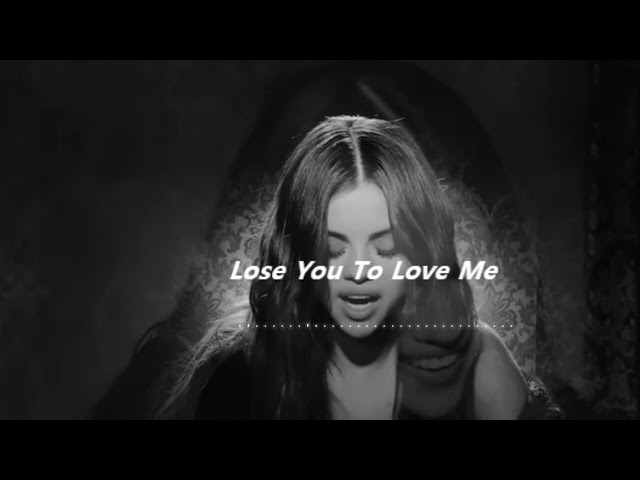 [1시간🎼] 참을 수 없는 가벼움, 잘못된 선택의 무게🤦‍♀️⛑ (it's goodbye) 🎧 Lose You To Love Me (1hour)-Selena Gomez 셀레나고메즈 class=