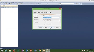 Create a Database and Table in SQL Server 2014 in Hindi