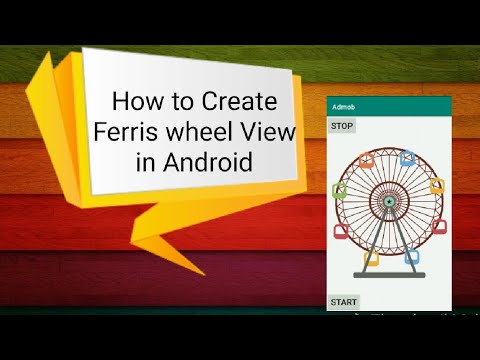 How to Create Ferris Wheel View in Android
