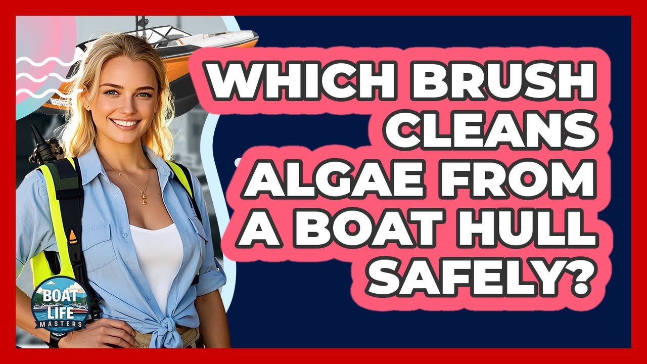 Which Brush Cleans Algae From A Boat Hull Safely?