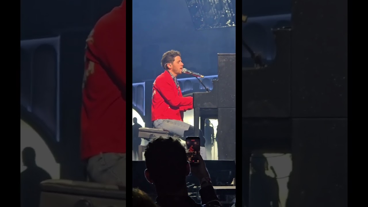 Nick Jonas performs new song "I Need You" at the Prudential Center in New Jersey   