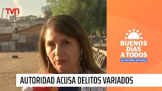 Alcaldesa (s) de Cerrillos asegura de un cementerio clandestino al interior de toma