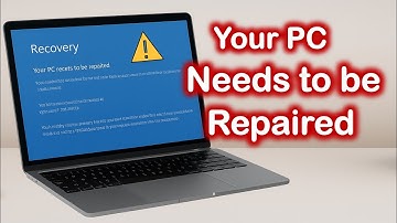How to fix Your pc/device needs to be repaired windows 10/11 | Fix BCD Error 0xc0000098