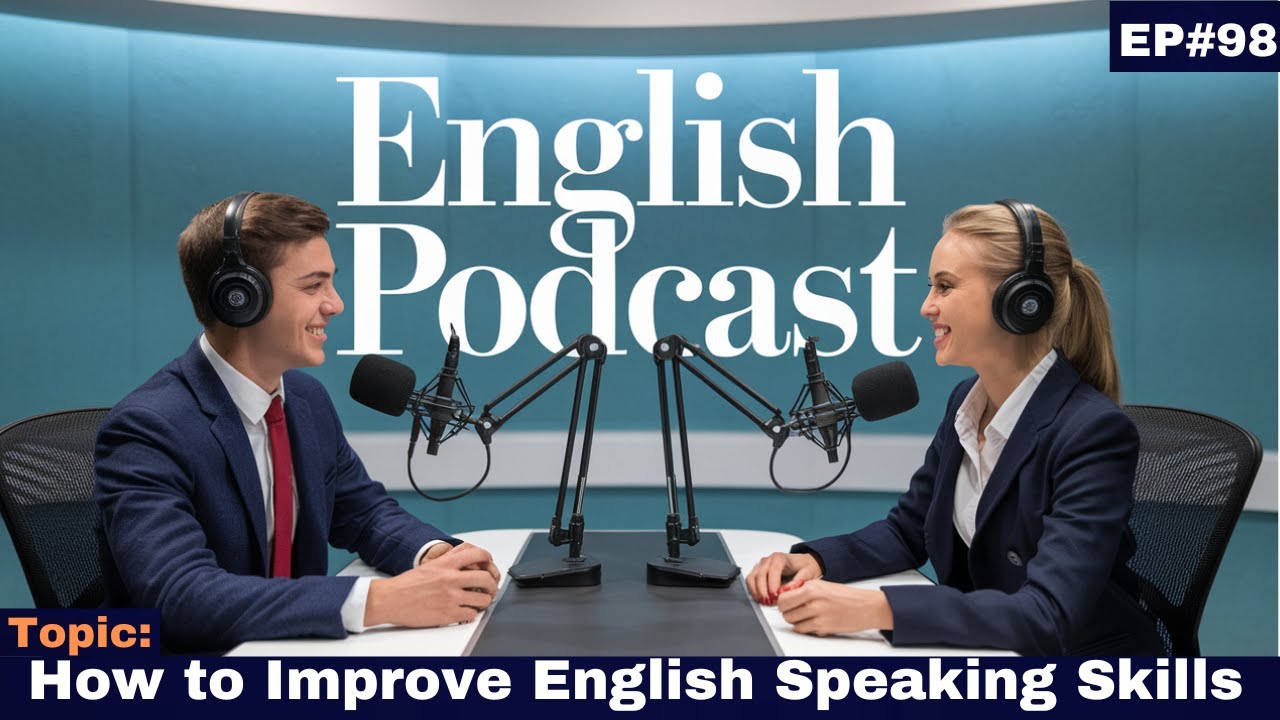 How to Improve English Speaking Skills | Learn English with Podcast ...