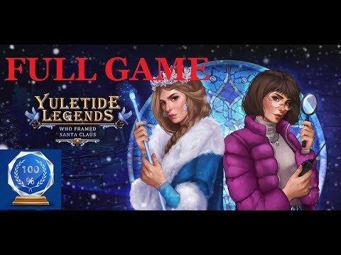 YULETIDE LEGENDS WHO FRAMED SANTA 100% FULL GAME PLATINUM WALKTHROUGH NO COMMENTARY