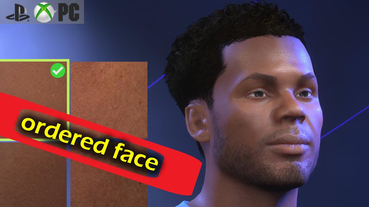 Joleon Lescott Face Fifa Pro Clubs Look Alike Tutorial Youtube