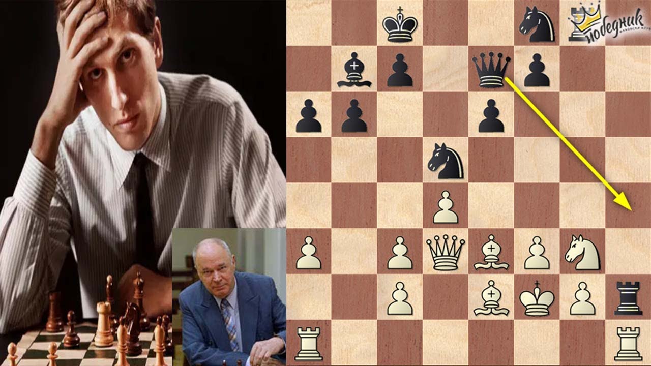 Bobby Fischer - NAJTEŽI PORAZ | French Defense |