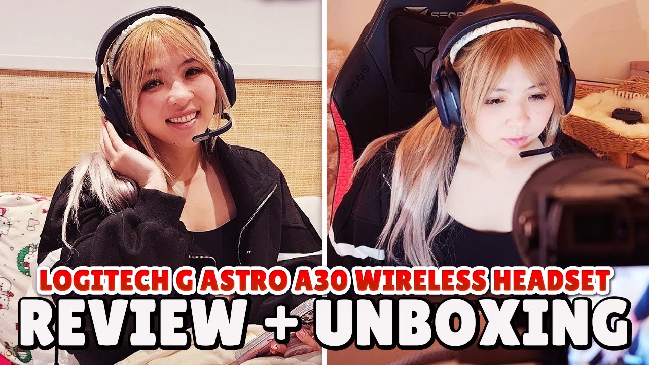 UNBOXING & REVIEW! Logitech G Astro A30 Wireless Gaming Headset