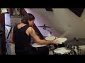 Playing good life from One Republic on drums