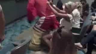 Charlie Cardinal's lap dance