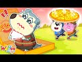 Let's Share The Pizza! 🍕| Sharing is Caring Song | Best Kids Songs Series by Wolfoo Friends